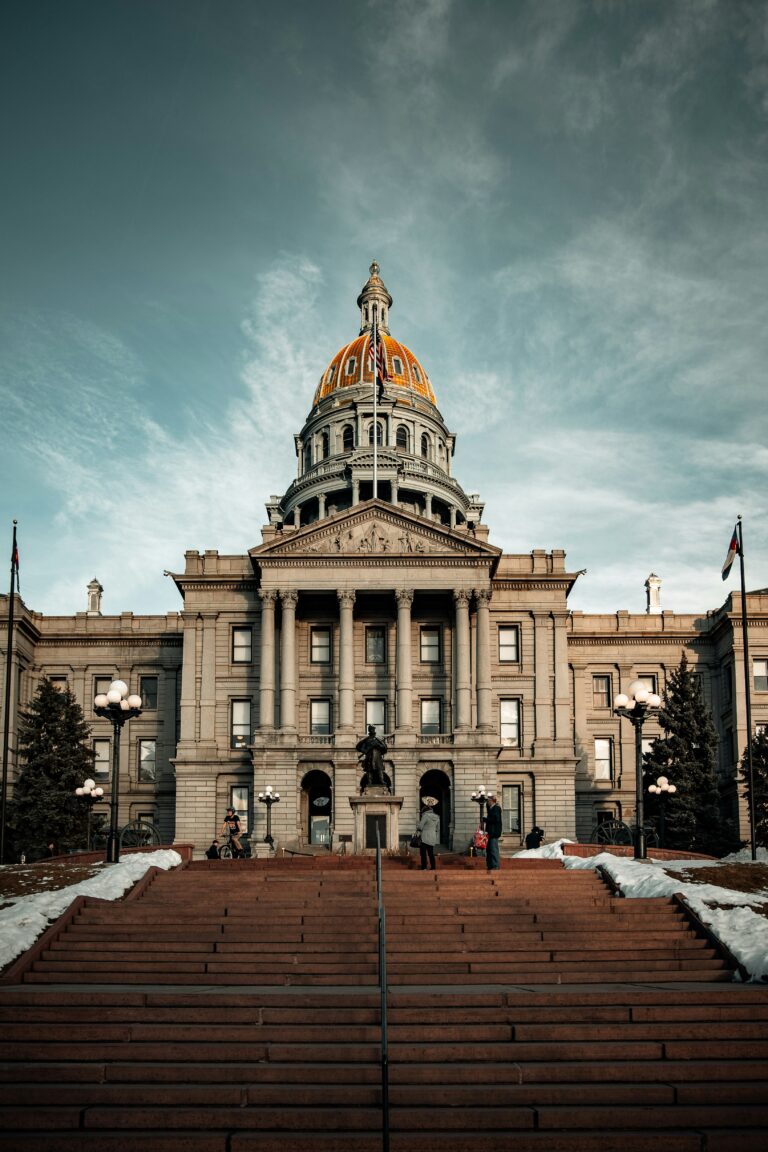 Denver Capitol Building, Evans Construction on ADU bills in Colorado
