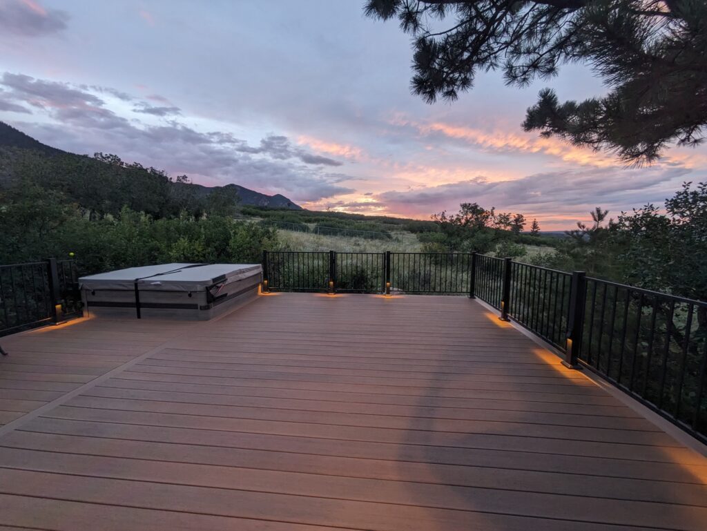 Evans Construction LLC Colorado Springs Post Colorado Deck and Decks